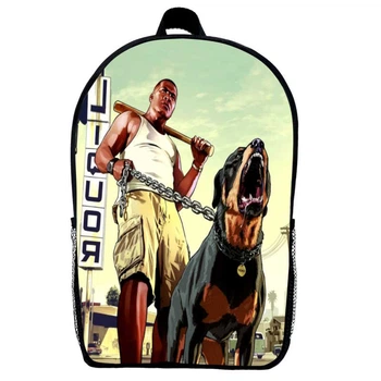 Рюкзак ГТА (School Gear bag GTA 02) черный, 39 х 27 х 14 см