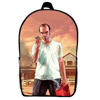 Рюкзак ГТА (School Gear bag GTA 03) черный, 39 х 27 х 14 см