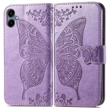 Чехол-книжка с рисунком UniCase Butterfly Pattern для Samsung Galaxy A06 (A065) - Light Purple