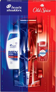 Zestaw upominkowy Head&Shoulders Szampon przeciwłupieżowy 330 ml + Old Spice Dezodorant Whitewater 50 ml (8700216614719)