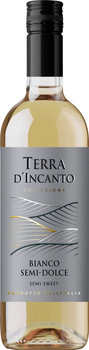 Вино Terra d'Incante Bianco Semi sweet біле напівсолодке 0.75 л 10.5% (8050249370411)
