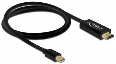 Кабель Delock Passive mini DisplayPort 1.1 - HDMI 2 m Black (4043619836994)