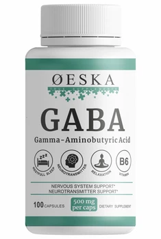 GABA 500мг + B6 Oeska 100 капсул | ГАМК