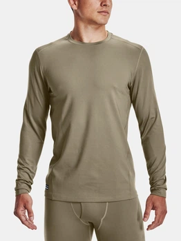 Компресійна Кофта Under Armour Tactical ColdGear® Infrared Base Crew(1365389-499) M Бежевий
