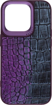 Чехол для смартфона Harder Glamorous Croco для Apple iPhone 14 Pro Dark Purple (ARM76771)
