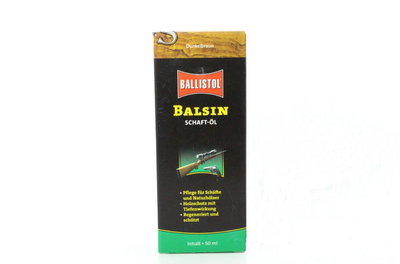 Олія Ballistol для догляду за деревом BALSIN Stockoil 50 мл Dark Brown (темно-коричневий)