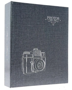 Фотоальбом на 200 фото 10*15 см Gedeon MM46200 CAMERA2 Grey