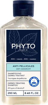 Szampon przeciwłupieżowy Phyto Anti-Dandruff Dermo-Treating oczyszczający 250 ml (3701436923631)