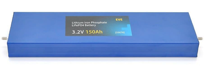 Акумуляторна батарея для ДБЖ EVE LiFePo4 3.2V 150AH EVE-3.2V-150AH