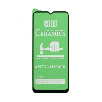 Защитное стекло Film Ceramic for Realme C3 без упаковки Цвет Чёрный
