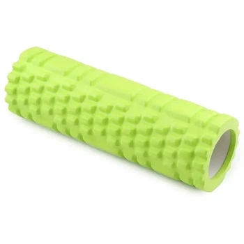 Ролик масажний (роллер) PowerPlay 4342 Massage Roller Зелений (30x10см.)