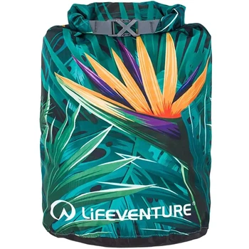Гермочехол Lifeventure Printed Dry Bag 5 L Темно-зелений