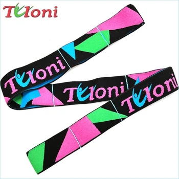 Гума для розтяжки Tuloni Elastic Band Senior р.110x4см 15кг чорний/фуксія