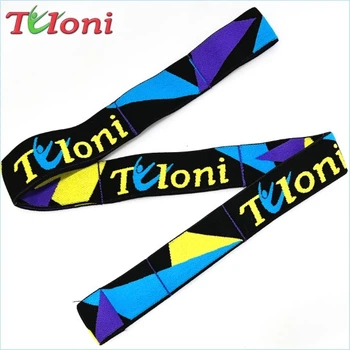 Гума для розтяжки Tuloni Elastic Band Senior р.110x4см 15кг чорний/жовтий