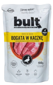 Упаковка вологого корму для собак Bult Саше з качкою 100 г x 10 шт (5903802476279)