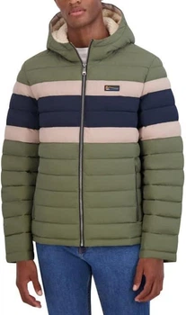 Куртка зимова HFX Color Block Water Resistant Water Resistant на утеплювачі із шерпи Color: Cactus 2XL