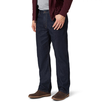 Джинсы Wrangler 5 Star Premium Denim – Tumbled Rinse W34 L34 Черно-синий (96501WTR)