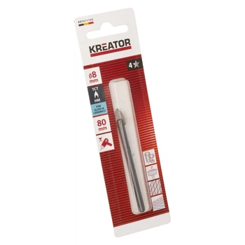 Сверло по плитке и стеклу Ø 8x80mm Kreator (KRT011105)