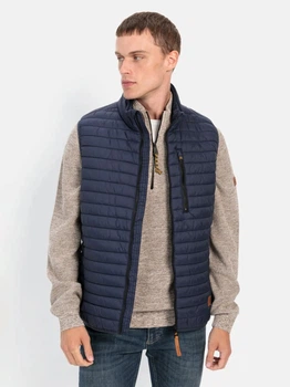 Теплый жилет мужской Camel Active Vest 460980-9E52-47 56 Темно-синий (4064478871667)