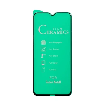Защитное стекло Film Ceramic for Xiaomi Redmi Note 8 без упаковки Цвет Чёрный