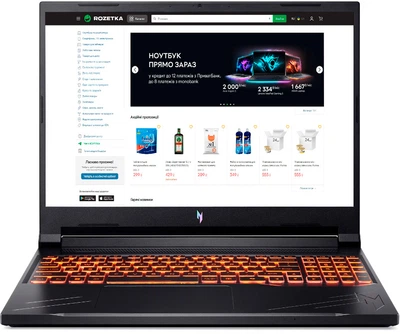 Ноутбук Acer Nitro V 16 ANV16-71-76CC (NH.QTQEU.004) Obsidian Black