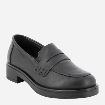 Loafersy damskie skórzane