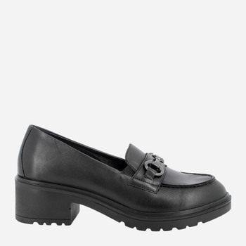 Loafersy damskie skórzane