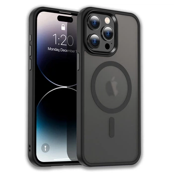 Чехол Vanfone AirShield MagSafe для iPhone 15 Plus, черный (VANAX10401)