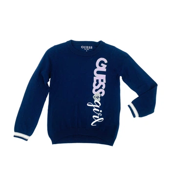 Свитер GUESS, арт. KYR00Z2PA0DEKB, 6 лет, темно-синий, рост 116 см