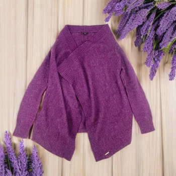 Кардиган GUESS, J0Y06ZPB0NWPL, 14 років, фіолетовий, зріст 158-165 см.