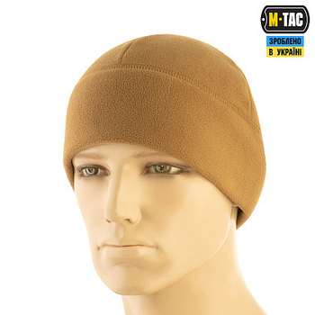 Шапка M-TAC Watch Cap Elite Фліс 320 г/м2 XL Coyote Brown 40027017