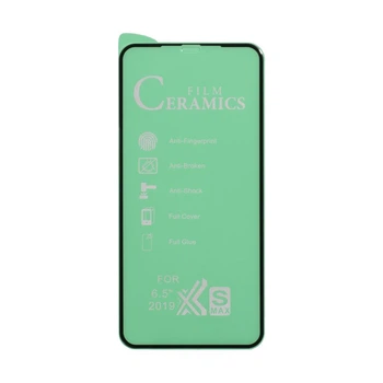 Защитное стекло Film Ceramic for Apple Iphone 11 Pro Max / Xs Max без упаковки Цвет Чёрный