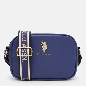 Сумка кросс-боди через плечо женская маленькая U.S. Polo Assn 79A278-AA00A Синяя (786662157961_1159815299)