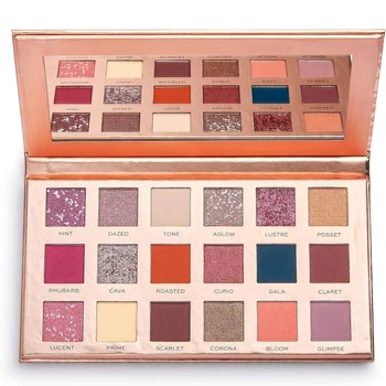 Палетка теней Makeup Revolution PRO New Neutrals Blushed Eyeshadow Palette 18г.