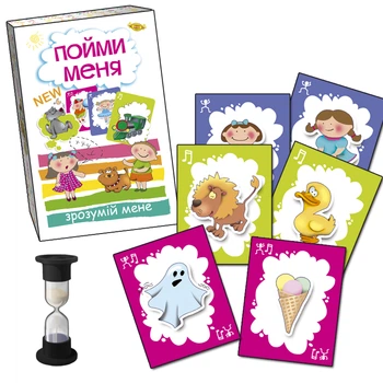 Дитяча настільна гра Майстер "Зрозумій мене" Пластмайстер MKZ0801