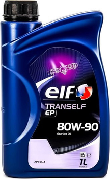 Трансмиссионное масло Elf Tranself EP 80W-90 1 л (194736) (213863)