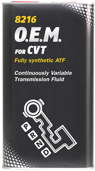 Трансмиссионное масло Mannol O.E.M. 8216 for CVT 4 л Metall (MN8216-4ME)