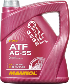 Трансмиссионное масло Mannol ATF AG55 4 л (MN8212-4)