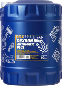 Трансмиссионное масло Mannol Dexron III Automatic Plus 10 л (MN8206-10)