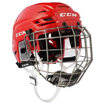 Шлем CCM TACKS 310 с решеткой RED Размер S T310C-R-S