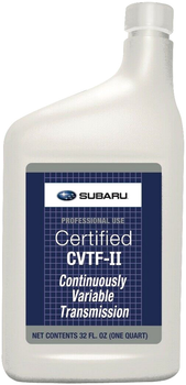 Трансмиссионное масло Subaru Certifed CVTF-2 0.946 л (SOA427V1660)