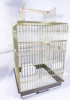 Клетка для птиц/попугаев 904G 47х47х65 см "золото"