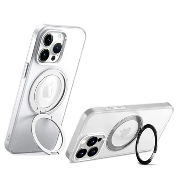 Противоударний чохол Rock Protective Case з функцією підставки для iPhone 16 Pro Max Прозорий