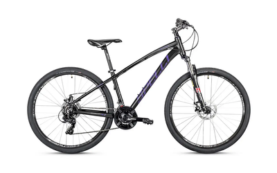 Велосипед SPELLI 27.5" SX-2700 650В рама 17" черно-фиолетовый