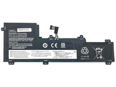 Акумулятор L20M4PE1 для Lenovo IdeaPad 5 Pro 16ACH6/16ARH7/16IAH7/16IHU6, 15.4V 4650mAh 71W (L20C4PE1/L20L4PE1)