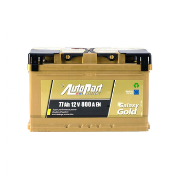 Аккумулятор автомобильный AutoPart 77 Ah/12V Galaxy Gold Ca-Ca (ARL077-GG0)[50217]