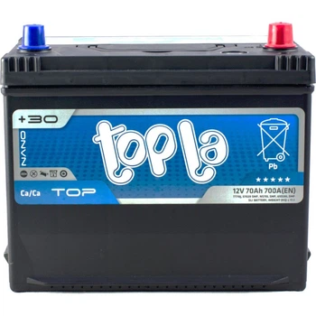 Аккумулятор автомобильный Topla 70 Ah/12V Top/Energy Japan Euro (118 870)[50306]