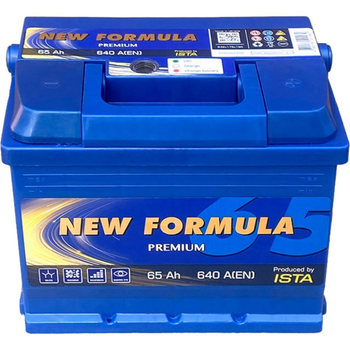 Акумулятор автомобільний NEW FORMULA PREMIUM 65Ah Ев (-/+) (640EN) (5652304249)[89598]