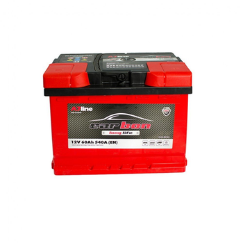 Аккумулятор автомобильный CARBON 60 Ah/12V Euro (CRB60-00)[50226]