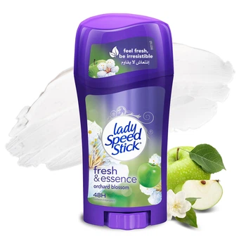 Антиперспирант-дезодорант женский сухой стик Lady Speed Stick Fresh & Essence orchad blossom Dry Powder Deodorant 48h 65г